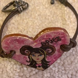 Aries bracelet , perfect for valentines